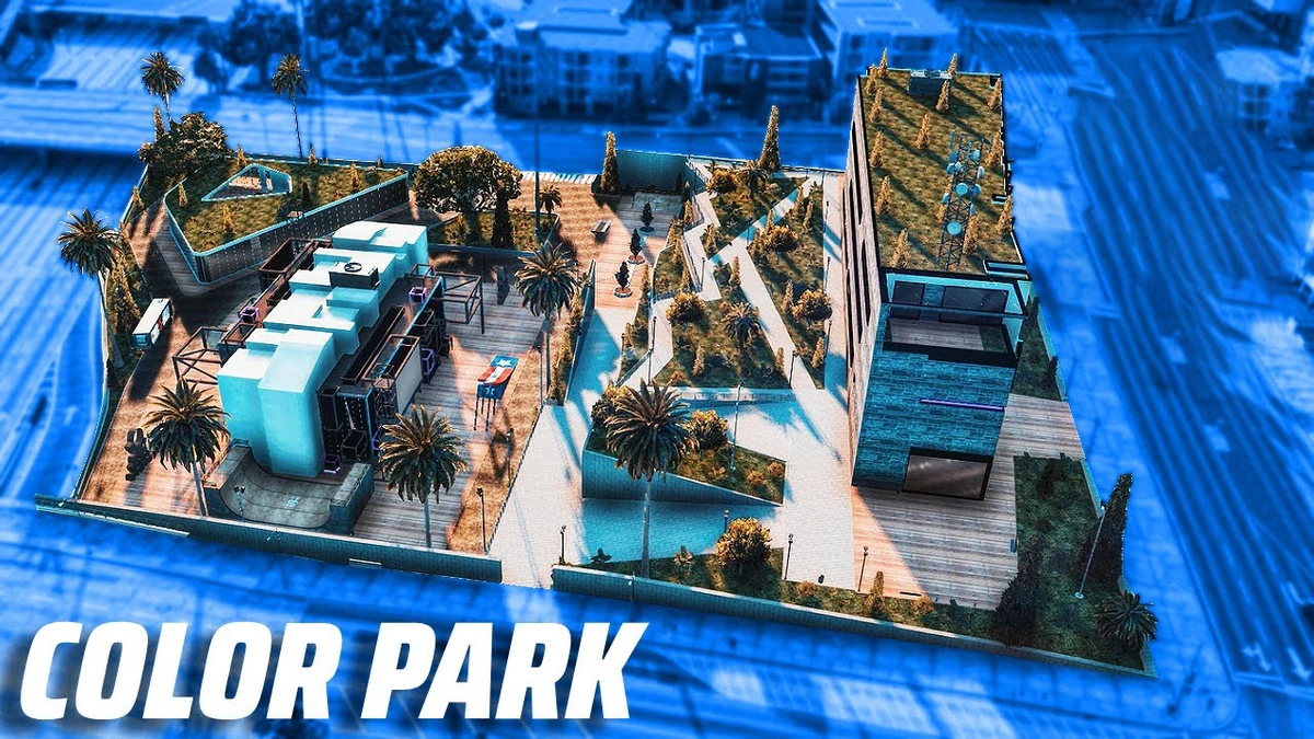 Completed Alta Construction Site – Color Park Mapping | Fully Open Source FiveM MLO